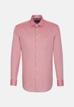 Regular Business Shirt Uni in Red |  Seidensticker Onlineshop
