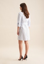 Hemdblusenkleid mit Stretchanteil regular fit in Hellblau |  Seidensticker Onlineshop