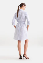 Shirt dress with stretch regular fit in Light Blue |  Seidensticker Onlineshop