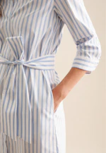 Shirt dress with stretch regular fit in Light Blue |  Seidensticker Onlineshop