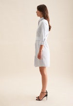 Hemdblusenkleid mit Stretchanteil regular fit in Hellblau |  Seidensticker Onlineshop
