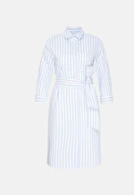 Shirt dress with stretch regular fit in Light Blue |  Seidensticker Onlineshop