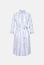 Shirt dress with stretch regular fit in Light Blue |  Seidensticker Onlineshop