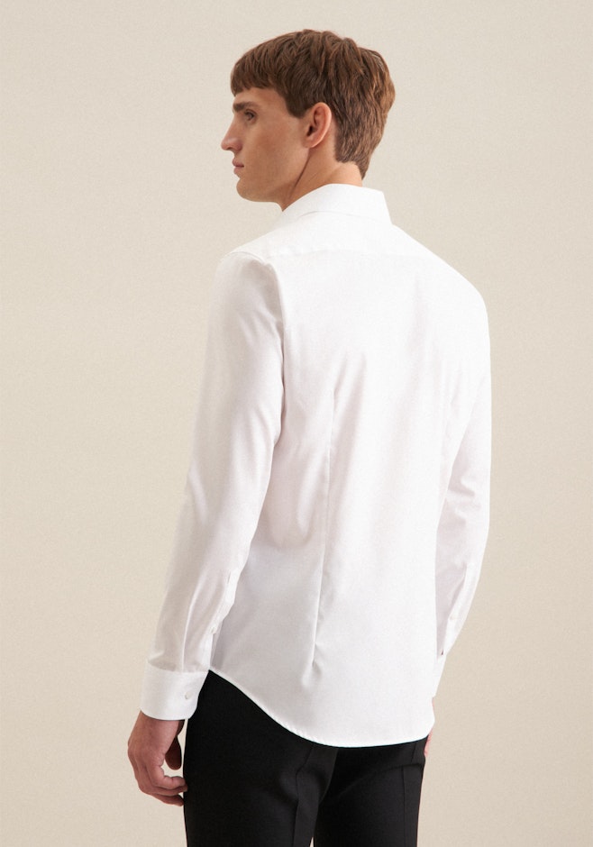 Slim Business Hemd Uni in Weiß | Seidensticker Onlineshop