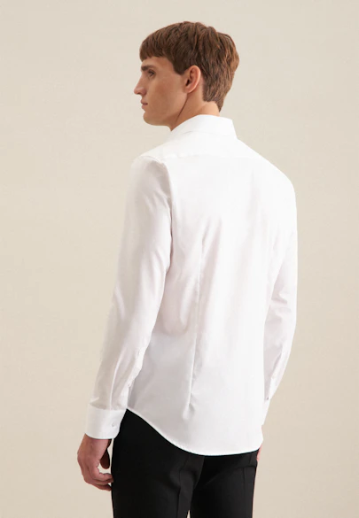 Slim Business Hemd Uni in Weiß | Seidensticker Onlineshop