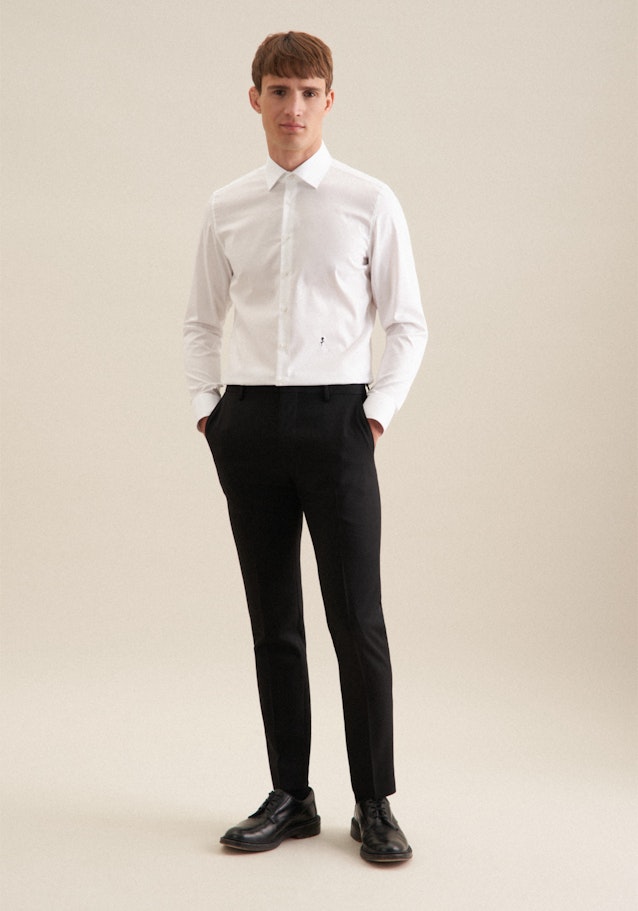 Slim Chemise Business Uni in Blanc | Seidensticker Onlineshop