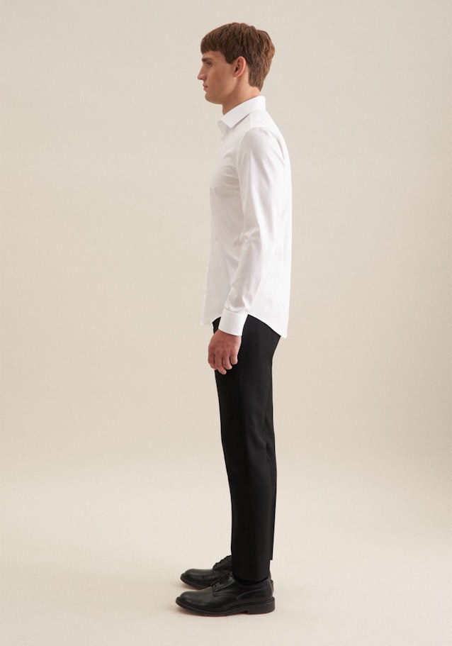 Slim Chemise Business Uni in Blanc | Seidensticker Onlineshop