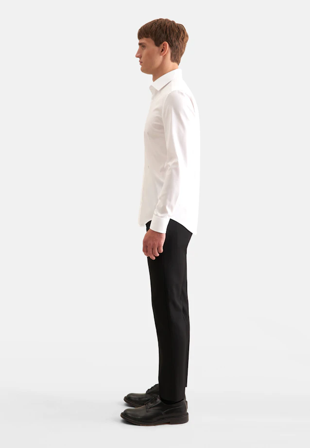Slim Business shirt Uni in White |  Seidensticker Onlineshop
