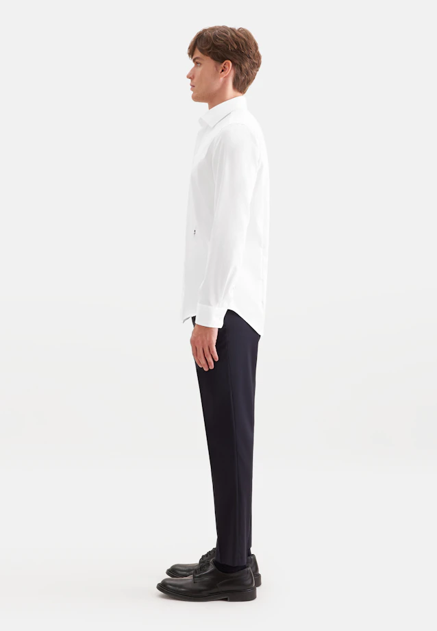 Slim Business Hemd Uni in Weiß |  Seidensticker Onlineshop