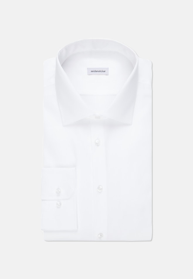 Slim Business Hemd Uni in Weiß | Seidensticker Onlineshop