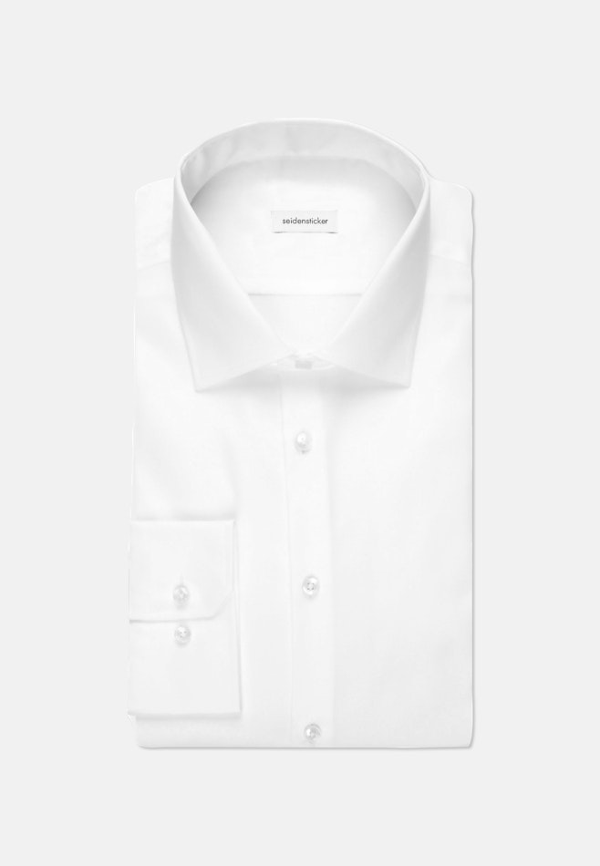 Slim Business Hemd Uni in Weiß | Seidensticker Onlineshop