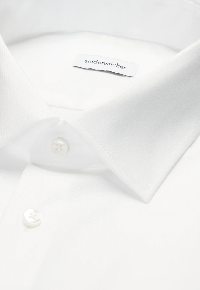 Slim Chemise d'affaires Uni dans Blanc | Boutique en ligne Seidensticker