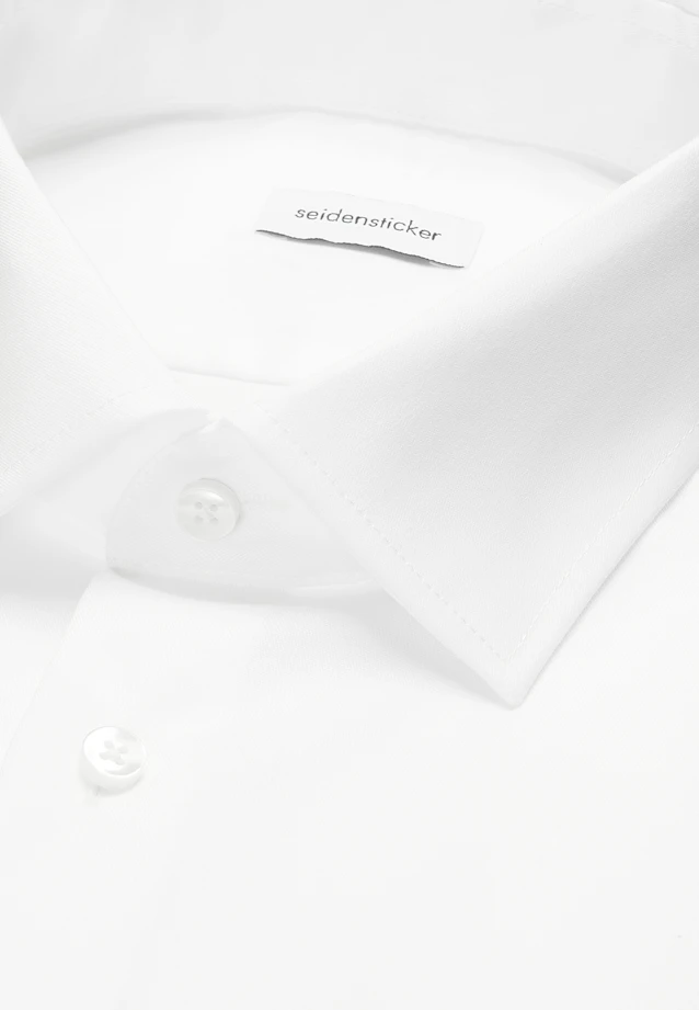 Slim Business Hemd Uni in Weiß |  Seidensticker Onlineshop