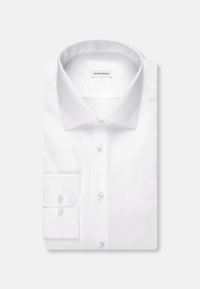 Slim Business shirt Uni in White | Seidensticker online shop