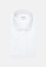 Non-iron Twill Business Shirt in Slim with Kent-Collar in White |  Seidensticker Onlineshop