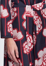 Kleid Druck in Dunkelblau |  Seidensticker Onlineshop
