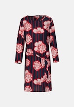 Kleid Druck in Dunkelblau |  Seidensticker Onlineshop