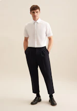 Shaped Business shirt Uni in White |  Seidensticker Onlineshop