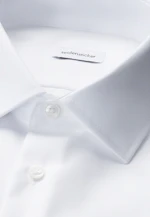 Shaped Business shirt Uni in White |  Seidensticker Onlineshop