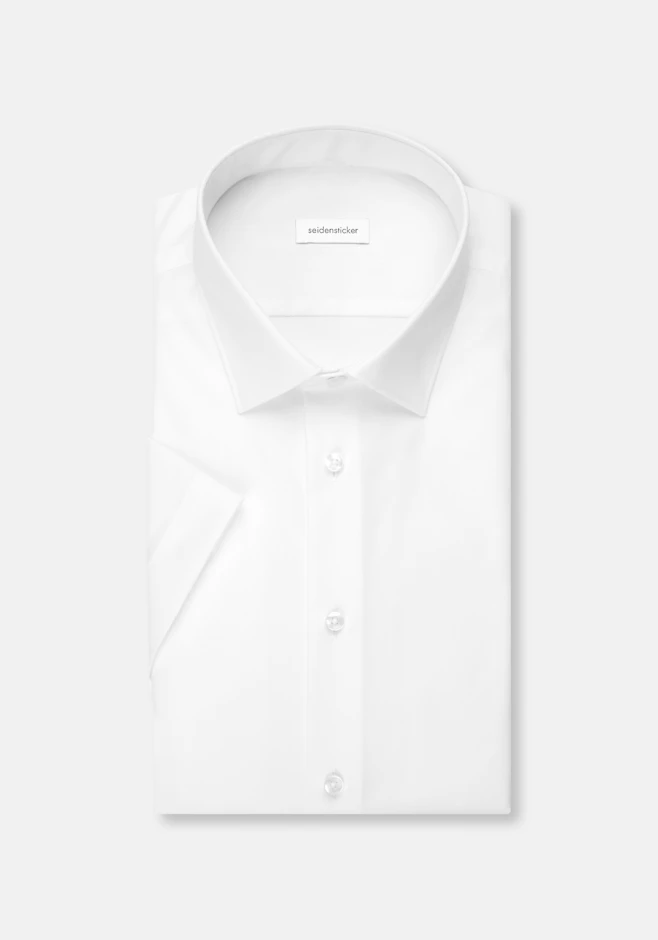 Shaped Business Hemd Uni in Weiß | Seidensticker Onlineshop