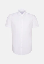 Shaped Business shirt Uni in White |  Seidensticker Onlineshop