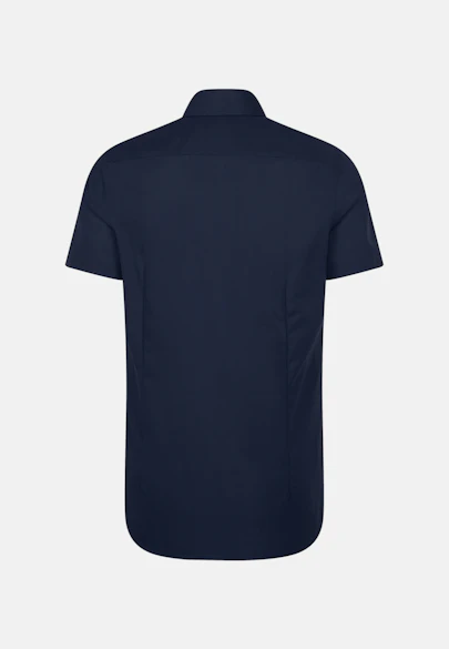 Shaped Business shirt Uni in Dark Blue |  Seidensticker Onlineshop