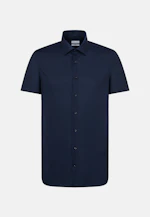 Shaped Business shirt Uni in Dark Blue |  Seidensticker Onlineshop