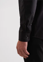 Shaped Chemise d'affaires Uni in Noir |  Seidensticker Onlineshop