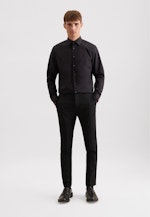 Shaped Business Hemd Uni in Schwarz |  Seidensticker Onlineshop