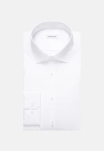Shaped Business shirt Uni in White |  Seidensticker Onlineshop