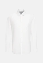 Shaped Business shirt Uni in White |  Seidensticker Onlineshop