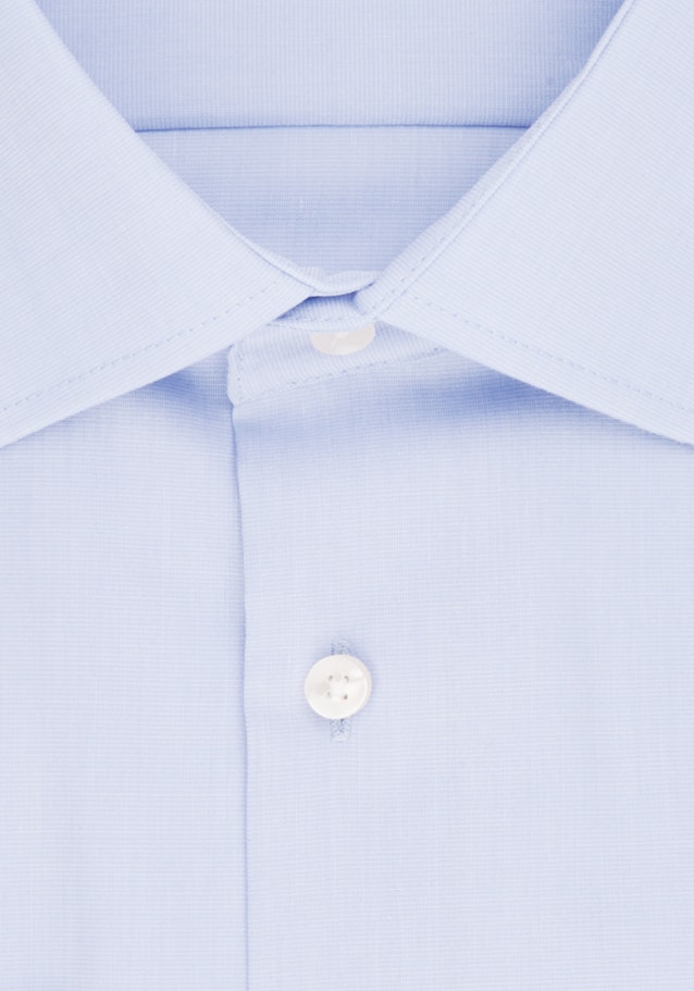 Shaped Chemise d'affaires Uni in Bleu Clair | Seidensticker Onlineshop