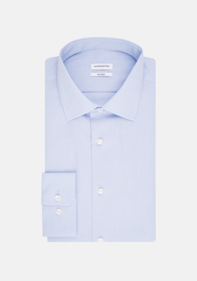 Chemise Business Shaped Col Kent  manches extra-longues in Bleu Clair |  Seidensticker Onlineshop