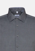 Shaped Business Hemd Uni in Grau |  Seidensticker Onlineshop