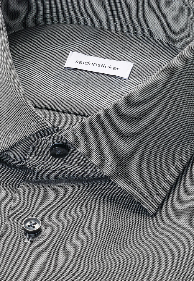 Shaped Business shirt Uni in Grey | Seidensticker online shop