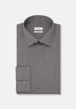 Shaped Business shirt Uni in Grey |  Seidensticker Onlineshop