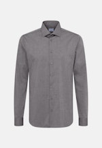 Shaped Business Hemd Uni in Grau |  Seidensticker Onlineshop