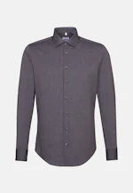 Shaped Business Hemd Uni in Grau |  Seidensticker Onlineshop