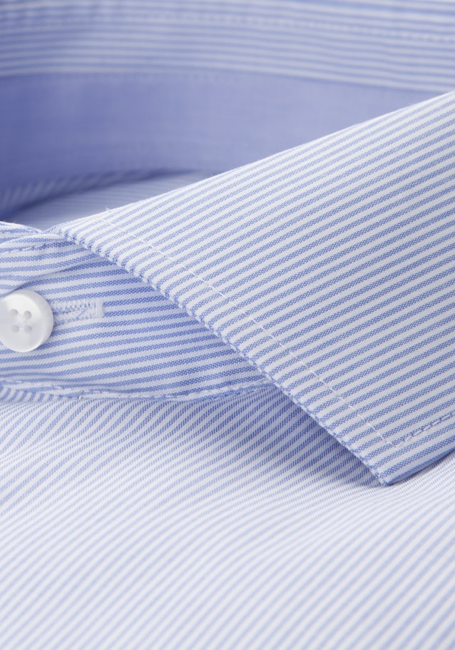 Regular Business Hemd Streifen in Hellblau | Seidensticker Onlineshop