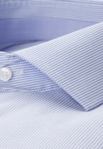 Regular Business Hemd Streifen in Hellblau |  Seidensticker Onlineshop
