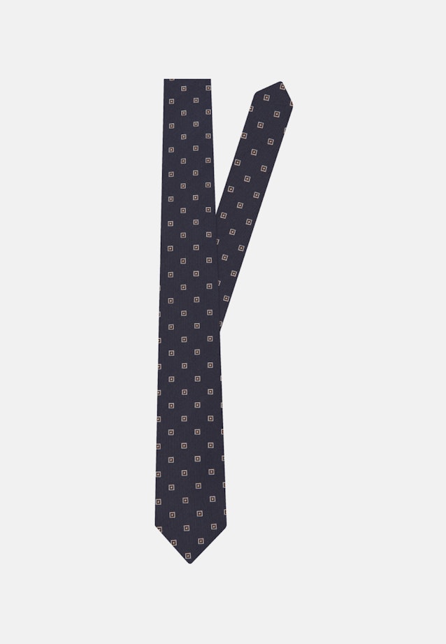 Large (7cm) Tie Small pattern in Brown |  Seidensticker Onlineshop