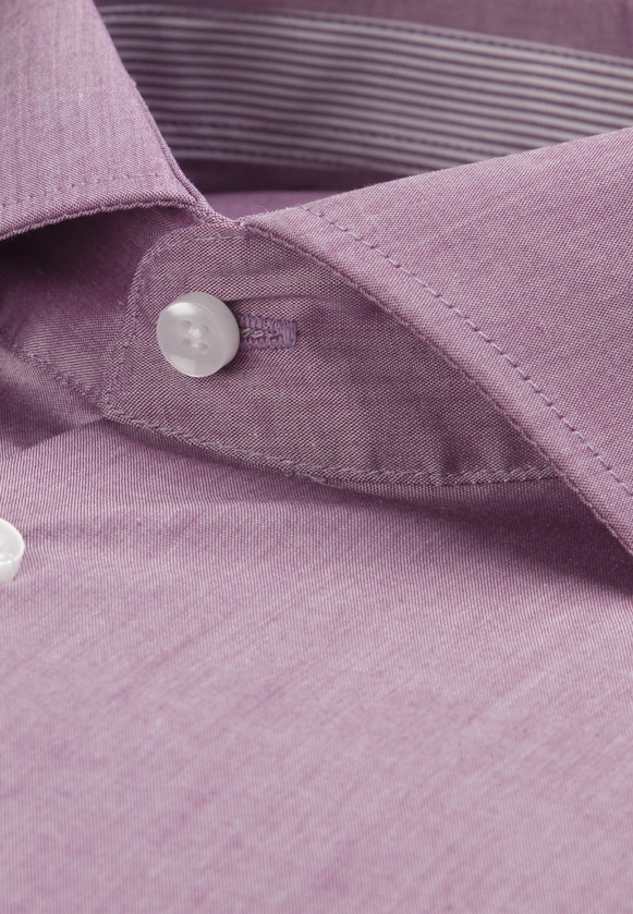 Regular Business Hemd Uni in Lila |  Seidensticker Onlineshop