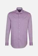 Regular Business Hemd Uni in Lila |  Seidensticker Onlineshop