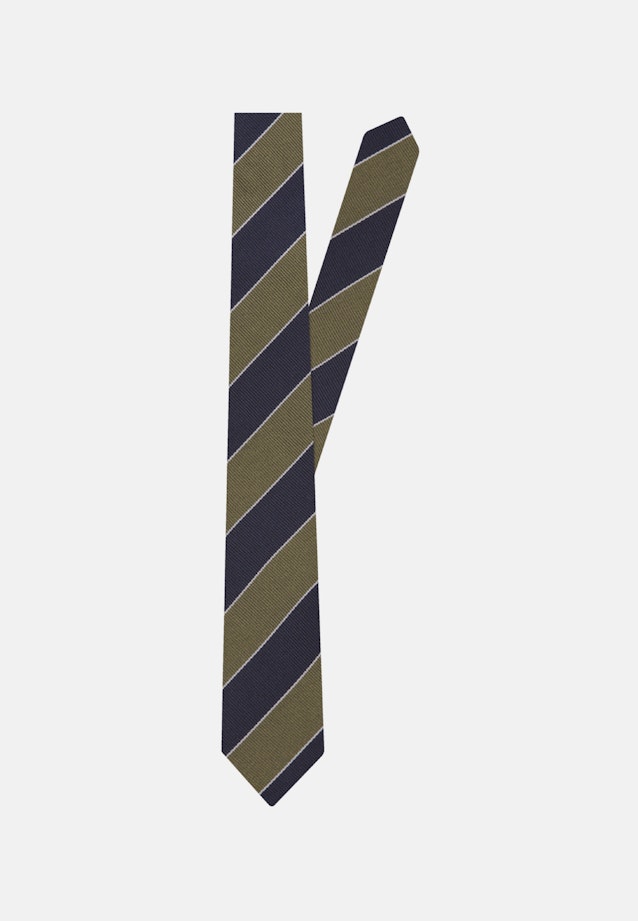 Large (7cm) Cravate A Rayures in Vert |  Seidensticker Onlineshop