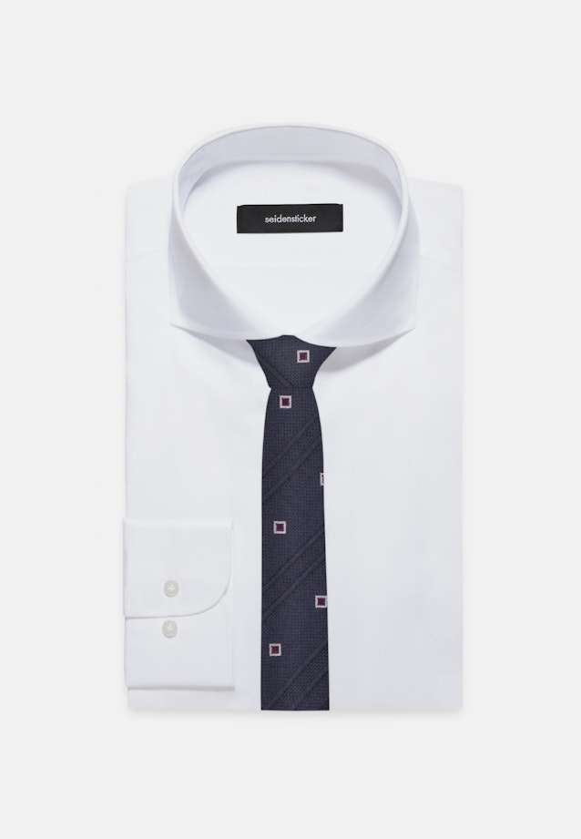 Etroit (5cm) Cravate Petit motif in Lilas |  Seidensticker Onlineshop