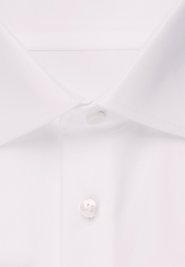 Shaped Business Hemd Uni in Weiß |  Seidensticker Onlineshop