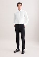 Shaped Business Hemd Uni in Weiß |  Seidensticker Onlineshop