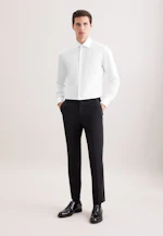 Shaped Business shirt Uni in White |  Seidensticker Onlineshop