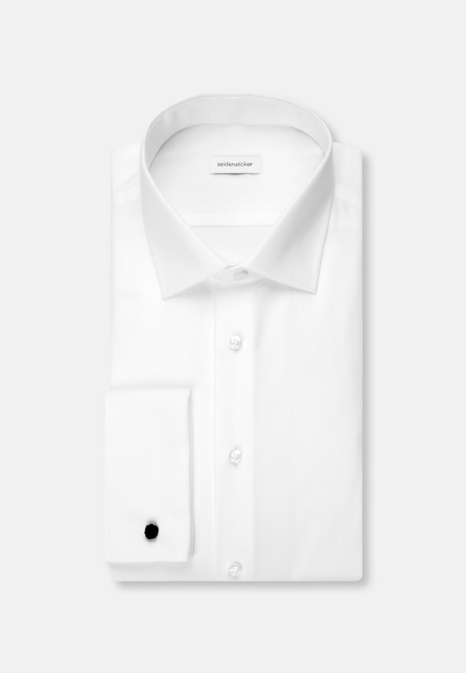Shaped Business Hemd Uni in Weiß | Seidensticker Onlineshop