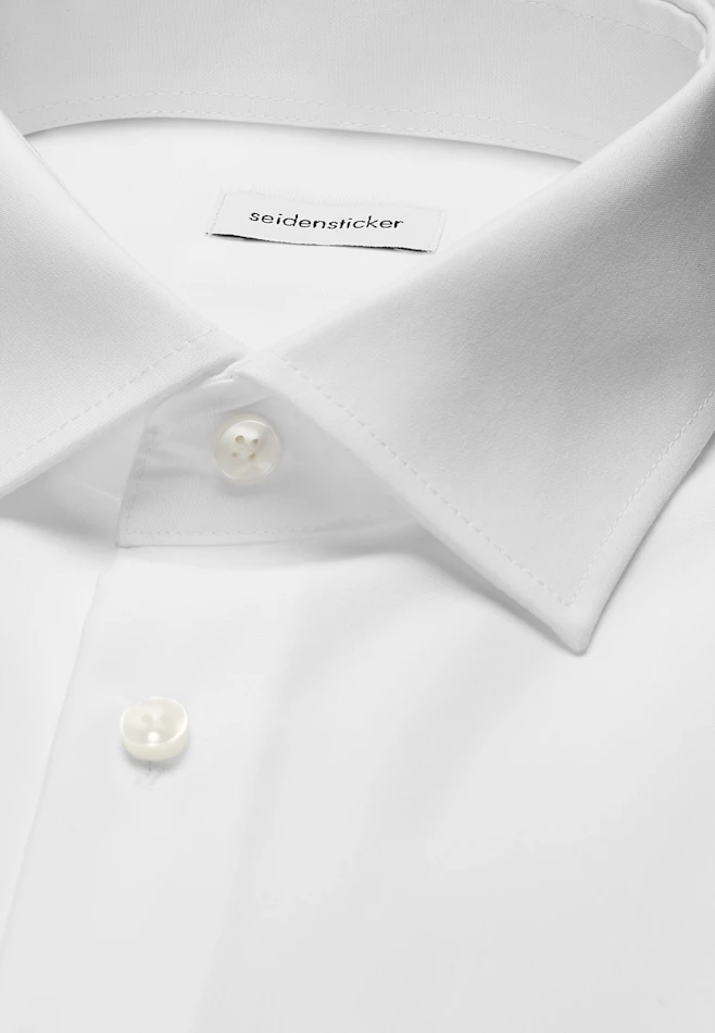 Shaped Business Hemd Uni in Weiß | Seidensticker Onlineshop